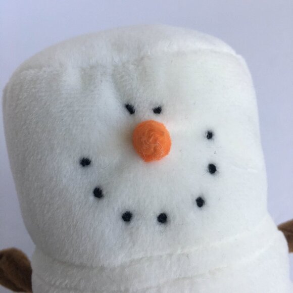 The Original S'mores 5.5" Marshmallow Plush Snowman Christmas Decoration Midwest - Picture 6 of 9